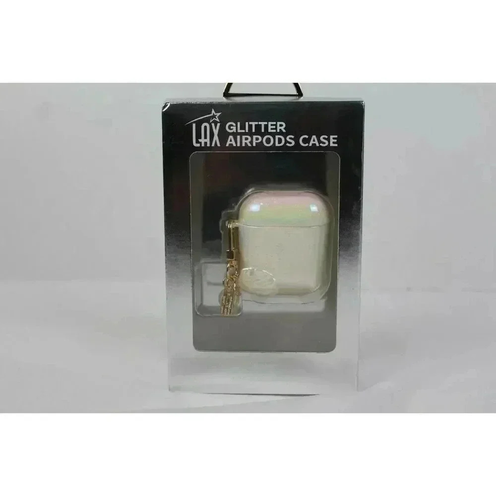 LAX GLITTER AIRPODS CASE Works with Airpods